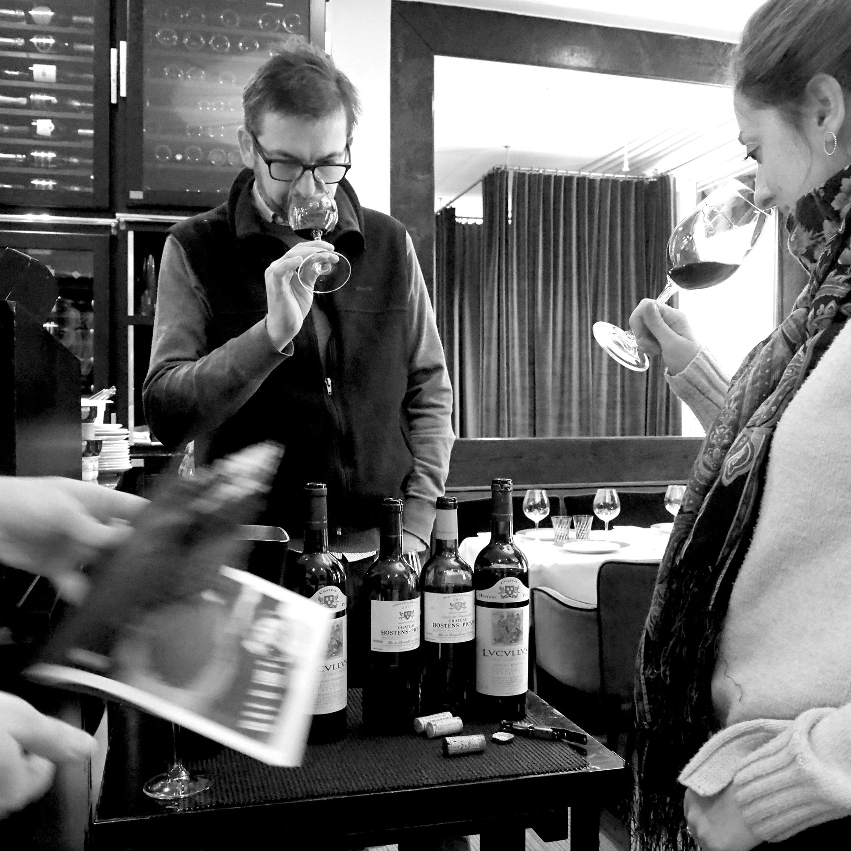 Dégustation de vins