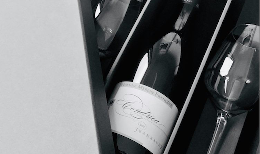 Coffret verre et vin